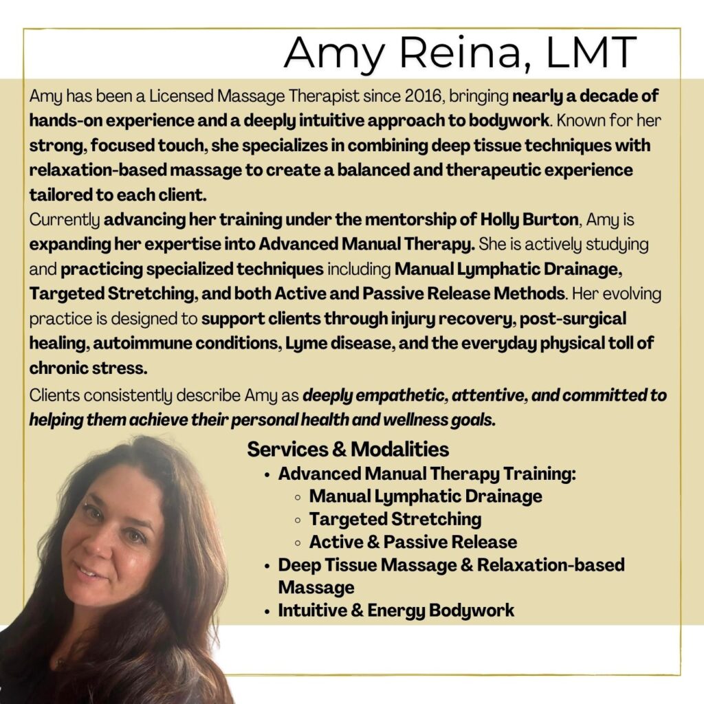 Amy Reina Massage Therapist